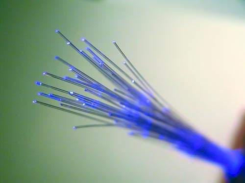 Fibre-optic communication needs fast devices with good light conversion efficiencies.